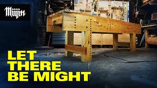 The Mighty Nicholson  How to build  woodworking workbench [upl. by Allecsirp607]