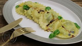 RAVIOLIS DE ESPINACAS Y RICOTTA  Cómo hacer ravioles caseros [upl. by Allicsirp410]