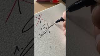 How to sign the letter Y signature signatureideas viralvideo foryoupageee yyy [upl. by Nyltiac940]