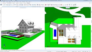 Allplan Landschaftsarchitektur  3D Entwurfsmodell [upl. by Oika]