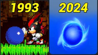 Evolution of ALL Sonic drop dash animations 19932024 [upl. by Bonny]