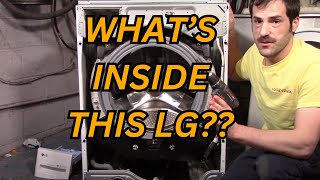 Taking Apart The New LG WM3500CW First look [upl. by Terrell]