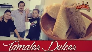 Tamales Dulces  Receta [upl. by Arrehs]