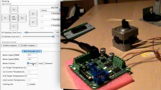 Stepper Motor on a MakerBot Extruder Controller [upl. by Daveda]