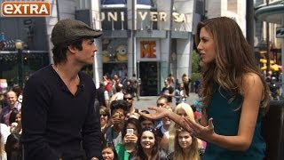 Ian Somerhalder on Vampire Diaries Peoples Most Beautiful and Climate Change [upl. by Hsima521]