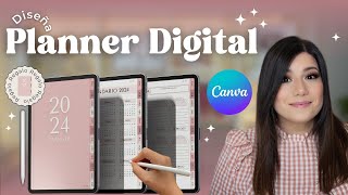 Crea tu propio PLANNER DIGITAL desde cero con CANVA 🌟 [upl. by Nautna]