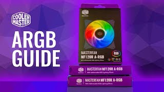 HOW TO Cooler Master ARGB Setup and Install Guide  MF120R ARGB [upl. by Glenden]