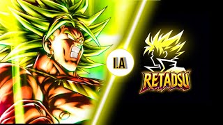 Broly Ultra Legendary Super Saiyan  AI Extended OST by retadsu  Dragon Ball Legends [upl. by Aynor]