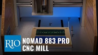 Carbide 3D Nomad 883 Pro CNC Milling Machine [upl. by Aiclid]