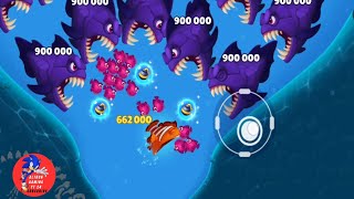 Fishdom 🐠 ads Mini Game hungry fish BIG update Gameplay Ads [upl. by Aloke]