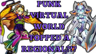 VIRTUAL WORLD PUNK TOPPED A REGIONAL LETS GO OVER IT yugioh [upl. by Harshman663]