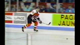 Dave Poulin scores OT GW vs MTL SemiFinals 89 [upl. by Yllim127]