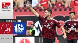 FC Nürnberg  FC Schalke  31  Zusammenfassung  2 Bundesliga 202425  nürnberg schalke [upl. by Reynard]