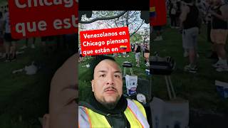 Venezolanos en el Lago de Chicago fyp venezuela chicago [upl. by Odoric]