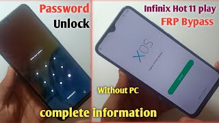 Infinix Hot 11 PlayX688B Hard Reset  FRP Bypass Android 11  Google Lock Remove Infinix Hot 11 [upl. by Koziel]