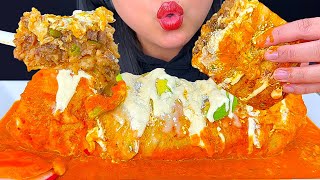 ASMR GIANT WET BURRITO  MUKBANG  EATING SOUNDS  ASMR PHAN [upl. by Gaves233]