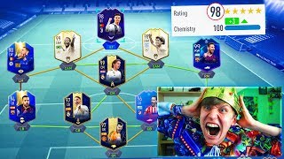 198 RATED  HIGHEST RATED FUT DRAFT EVER CHALLENGE FIFA 19 [upl. by Dympha]