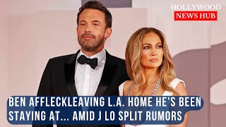 Ben Affleck Spotted at Brentwood Home Amid Jennifer Lopez Split Rumors [upl. by Bayer]