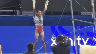 Kaliya Lincoln  Uneven Bars 2024 Olympic Trials Day 2 [upl. by Enajharas599]