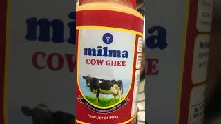 milma cow ghee [upl. by Oruasi42]