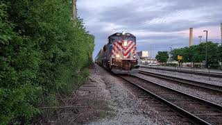 Metra SD70MACH at Mars Station [upl. by Eniamahs]