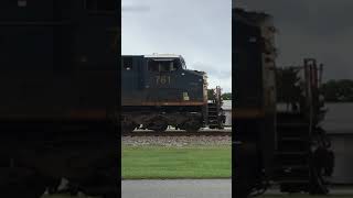 Cool horn salute at Folkston GA 92524 [upl. by Nevaed]