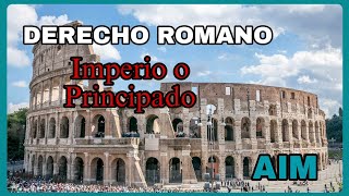 Derecho romano el Imperio o Principado derecho clásico [upl. by Enaek]