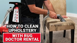 How To Clean Upholstery With Rug Doctor Rental  Ace Hardware [upl. by Nodnyl]