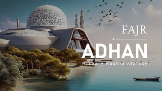 Adhan Fajr  Azan  Mishary Rashid Alafasy  English Translation HD  مشاري راشد العفاسي  أذان  AI [upl. by Haseena]