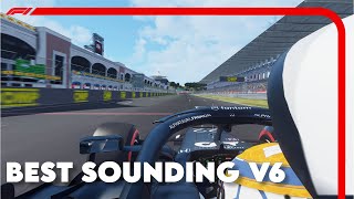 F1 ONBOARD  The best sounding V6 Hybrid engine  assettocorsa [upl. by Mattheus]