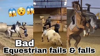 EQUESTRIAN FAILS amp FALLS 2023😱😵‍💫 2 [upl. by Kowalski]