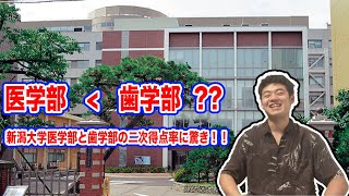 新潟大学医学部より歯学部の方が平均点が高い！？ [upl. by Silvano]