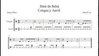 Base Salsa Percusión Menor [upl. by Knobloch]