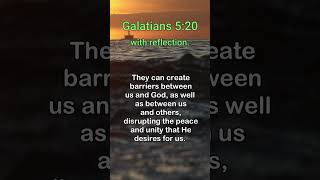 Galatians 520 With Reflection motivation inspiration [upl. by Eynaffit]