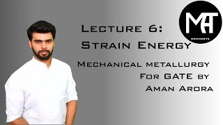 Mechanical Metallurgy Lecture 6 Strain Energy by Aman Arora [upl. by Asilanna]