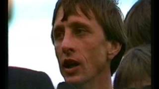 1985 Interview Johan Cruijff na Ajax Feijenoord 12 [upl. by Hollister]