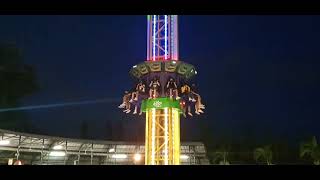 EKSTREME TOWER RIDE 🤩 2second drop tower from a 120feet high tower ✨️ Enchanted Kingdom 🏰 [upl. by Tema746]