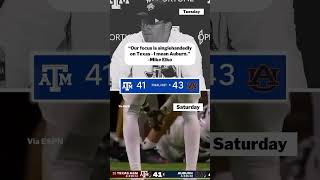 Well Damn Aggies 😂 secfootball collegefootballl upset t [upl. by Ho]