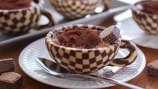 세상에 하나뿐인 초코 쿠키컵 크리스마스에 선물하세요 ☕  The worlds one and only Chocolate Cookie cup  Christmas Dessert [upl. by Esbensen]