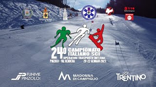 Campionato Italiano SCI Operatori Trasporto Infermi 2023  Pinzolo TN  Short [upl. by Lennahs730]