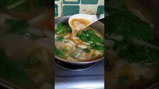 Chicken tinola na may pitchay cooking shortvideo [upl. by Etnoid]