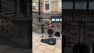 Amazing street busker  Edinburgh trending shorts travel video [upl. by Cressler]