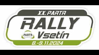 Rally Vsetín 2024  RZ3 Vesník  start [upl. by Inalaehon241]