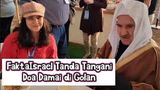 FaktaIsrael Tanda Tangani Doa Damai di Golan [upl. by Asek120]