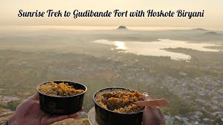 Refreshing Hiking Trip to Gudibande Fort with Hoskote Biryani [upl. by Hoj]