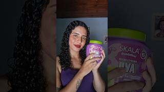 SKALA DE UVA 🍇🍇🍇🍇 skala cachos hair shorthair finalização haircare cacheadas cabelo [upl. by Prospero]