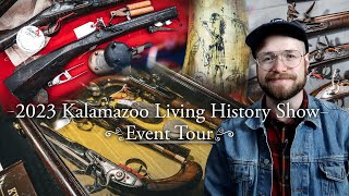 Kalamazoo Living History Show 2023  Event Tour  I Love Muzzleloading [upl. by Eelyrag]