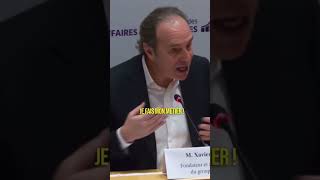 Comment Xavier Niel l’a éteint 🔥😳 shortvideo free macron lepen lfi rn [upl. by Quartus]