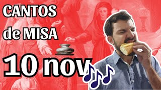 🗣️ CANTOS para MISA 🙏🏼 QUÉ cantar este domingo  10 noviembre [upl. by Ranite367]