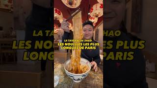 Les Meilleures Pâtes Chinoises de Paris food shorts [upl. by Liatrice230]